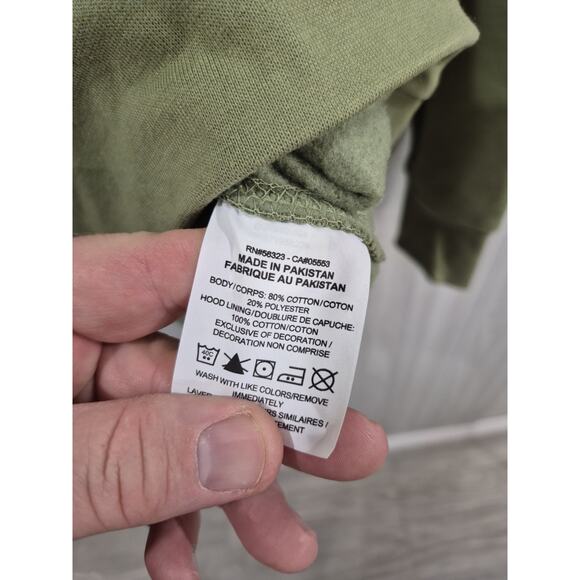 Women Nike Sweatshirt Pullover Size M Green Athletic Autumn Fall Festival Winter - Picture 4 of 7